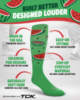 TCK Watermelon Athletic Knee High Socks