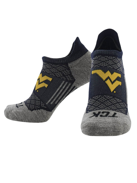 TCK West Virginia Mountaineers / Large West Virginia Mountaineers No Show Tour Socks