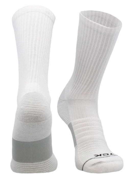 TCK White-1 Pack / Large TCK 365 Everyday Athletic Crew Socks - Single Pair