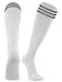 TCK White/Black / Large Finale Soccer Socks 3-Stripes
