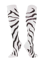 TCK White/Black / Small TCK Sports Krazisox Zebra Stripe Socks