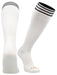 TCK White/Black / X-Small Prosport Striped Tube Socks for Soccer