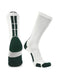 TCK White/Dark Green / Small Baseline 3.0 Athletic Crew Socks Youth Sizes Team Colors