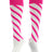 TCK White/Hot Pink/Hot Pink / Small Candy Stripes Softball Socks Knee High