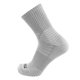 TCK White / Large Basketball Quarter Crew Socks Shortstack Multisport