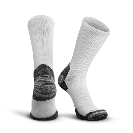 TCK White / Large GOAT Socks Crew Length