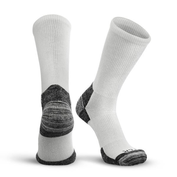 TCK White / Large GOAT Socks Crew Length