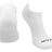 TCK White / Large Multisport Athletic Ankle Socks Extended