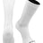 TCK White / Large Multisport Athletic Crew Socks Extended