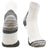 TCK White / Large Pickleball Socks Quarter Length