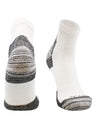 TCK White / Large Pickleball Socks Quarter Length