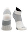 TCK White / Large Plantar Fasciitis Relief Socks for Men and Women with Targeted Compression