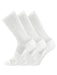 TCK White / Large Postgame Soft Crew Socks For Men & Women