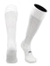 TCK White / Large Premier Soccer Socks with Fold Down Top