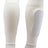 TCK White / Large Soccer Leg Sleeves for Shin Guards