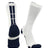 TCK White/Navy / Large Baseline 3.0 Athletic Crew Socks Adult Sizes Team Colors