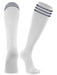 TCK White/Navy / Medium Finale Soccer Socks 3-Stripes