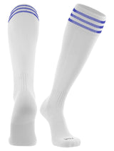 TCK White/Royal / Medium Finale Soccer Socks 3-Stripes