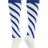 TCK White/Royal/Royal / Large Candy Stripes Softball Socks Knee High