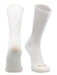 TCK White / Small Prosport Crew Socks - Team Colored Crew Socks For All Sports