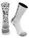 TCK White / X-Large Athletic Sports Socks Digital Camo Crew