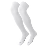 TCK White / X-Large Dugout Over the Knee Baseball Socks | Elite Athletic Sock