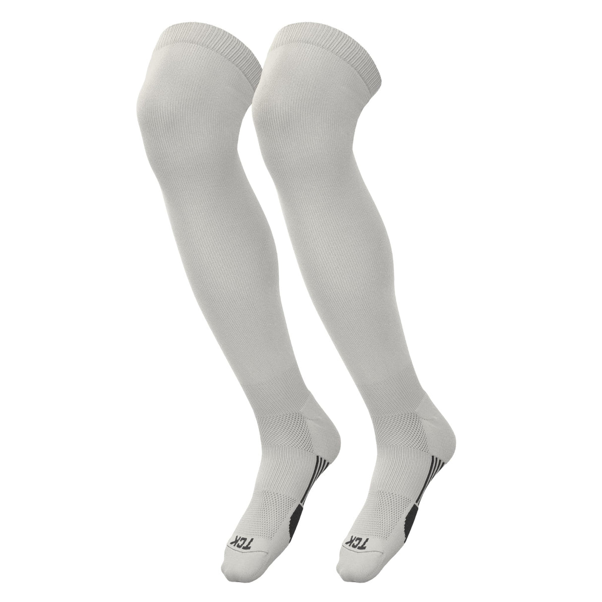 TCK White / X-Large Dugout Over the Knee Baseball Socks | Elite Athletic Sock