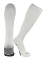 TCK White / X-Large Elite Performance Baseball Socks Dugout Solid Team Colors