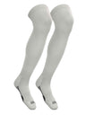 TCK White / X-Large TCK Over the Knee Football & Flag Socks - Made in USA