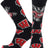 TCK Wisconsin Red/Black/White / Medium Wisconsin Badgers Mayhem Crew Socks