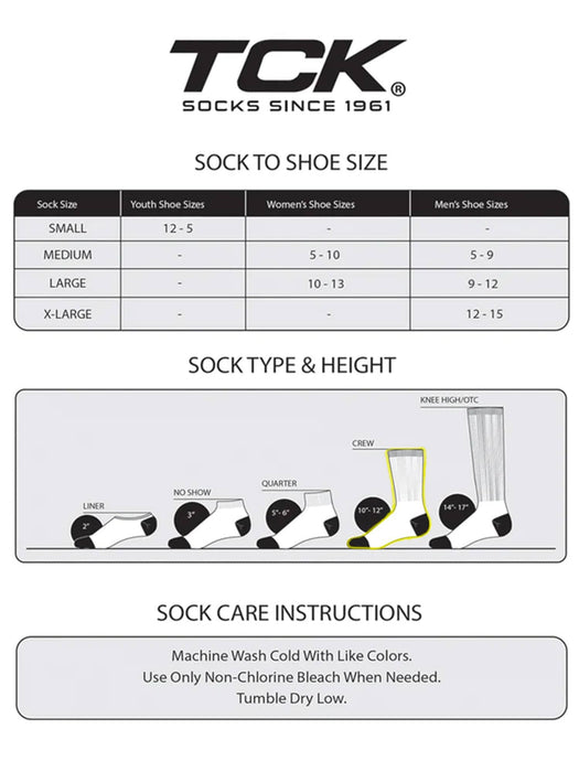 TCK Work & Athletic Crew Socks Multi Pack