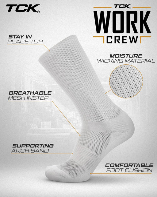 TCK Work & Athletic Crew Socks Multi Pack