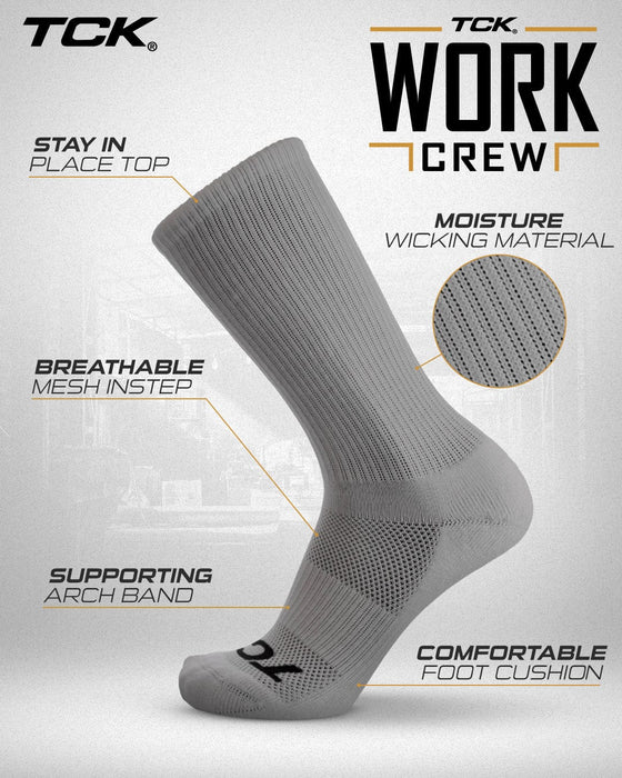 TCK Work & Athletic Crew Socks Multi Pack