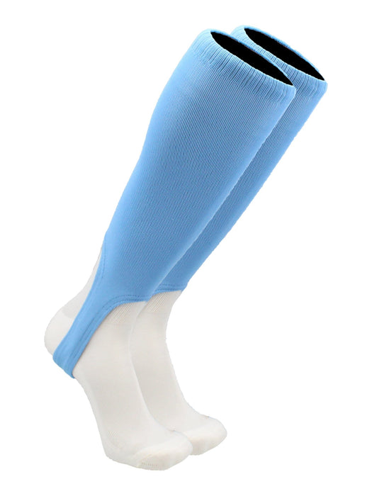 TCK Columbia Blue / Medium Baseball Stirrups or Softball Stirrup - 7 Inch