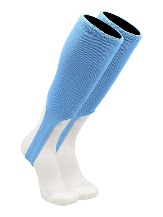 TCK Columbia Blue / Medium Baseball Stirrups or Softball Stirrup - 9 Inch