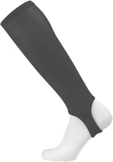 TCK Graphite / Large Baseball & Softball Stirrups - 4 Inch Solid Color