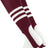 TCK Maroon/White / Medium Striped Baseball Stirrups 7 Inch Pattern B
