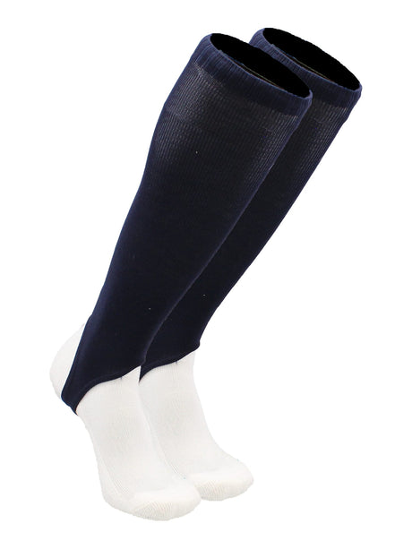 TCK Navy / Large Baseball & Softball Stirrups - 4 Inch Solid Color