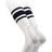 TCK White/Navy / Large White Stirrups for Softball and Baseball with Stripes
