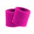 TCK Hot Pink / One Size Made in USA Universal Fit 3.5" Terry Wristbands – Performance Moisture-Wicking Sweatbands (Pair)