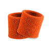 TCK Orange / One Size Made in USA Universal Fit 3.5" Terry Wristbands – Performance Moisture-Wicking Sweatbands (Pair)